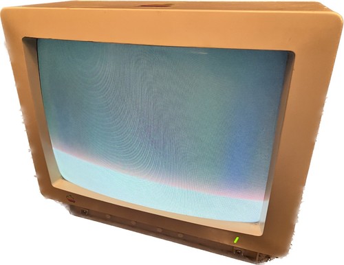 Apple AppleColor 13" Composite Monitor CRT Color Vintage PC Display A2M6020 - Picture 7 of 11