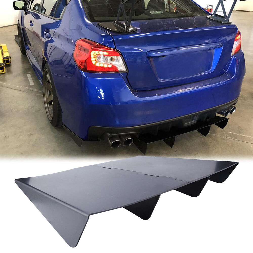 Rear Diffuser Bumper Lip Spoiler Splitter Lower ABS for SUBARU