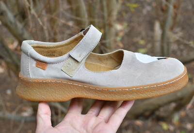 Camper Twin Sheep Size: eu 38 (US8) Color: Pink-tan Suede leather 