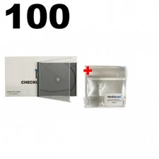 100 Original Old Style Black STANDARD CD Jewel Case (Heavy Duty) 90g *1-3 DAY