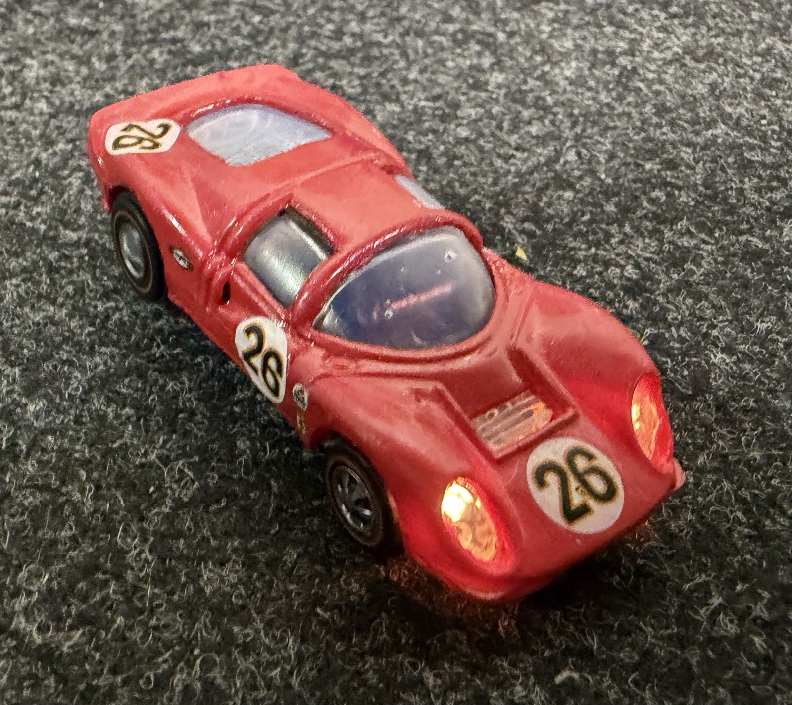 Hot Wheels Sizzlers Custom Ferrari 330 P4! Rare!!!