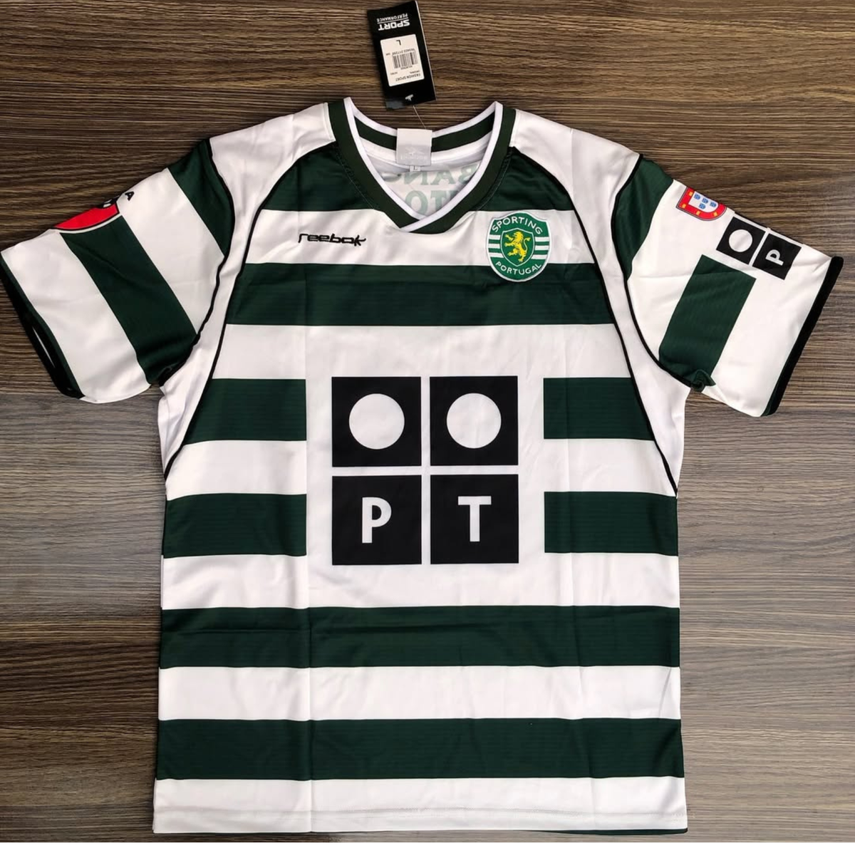Sporting Lisbon 2001/2003 Cristiano Ronaldo #28 Short Sleeve