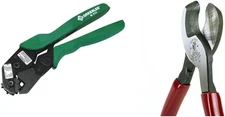 Crimping Tool (K111) and Klein Tools Heavy Duty Cable Cutter