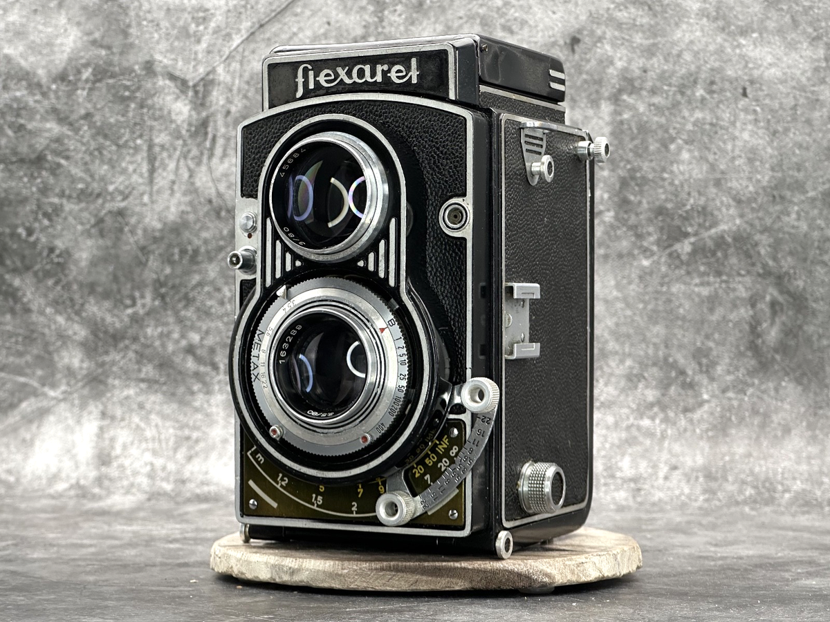 Near MINT] MEOPTA Flexaret V TLR Film Camera Belar 80mm f3.5 Lens