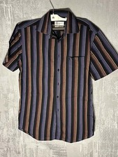 Vintage Yves Saint Laurent Pour Homme Plaid Shirt Men s M Short Sleeve YSL
