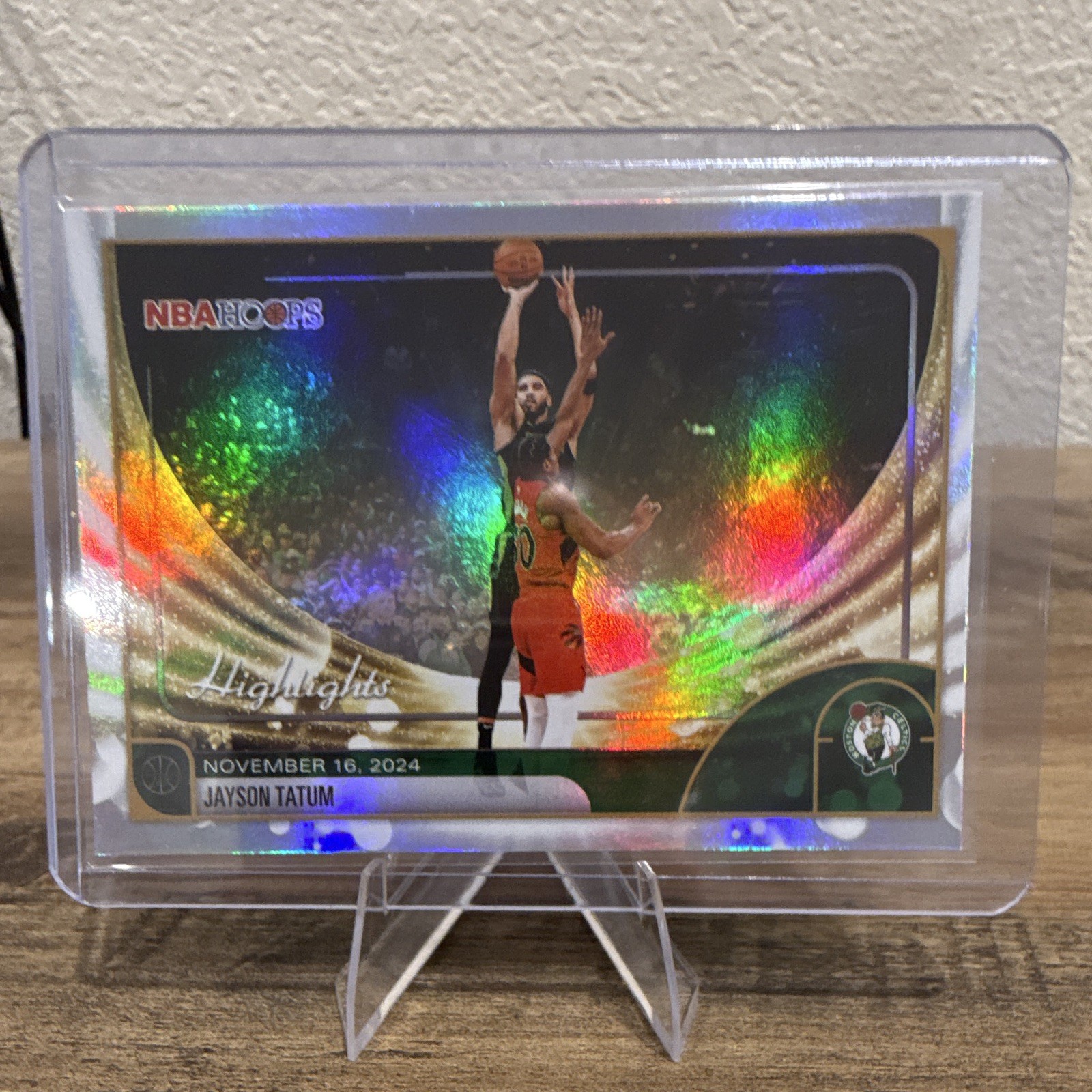 Topps 2025-26 NBA  Hoops Jayson Tatum Boston Celtics Highlights #263