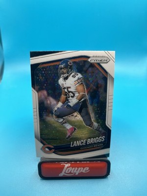 Lance Briggs 2025 Panini Prism White Disco Prizm #257 Chicago Bears