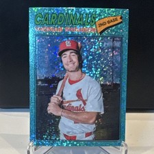 Topps 2026 Heritage Thomas Saggese St. Louis Cardinals Sparkle 2nd Base #230