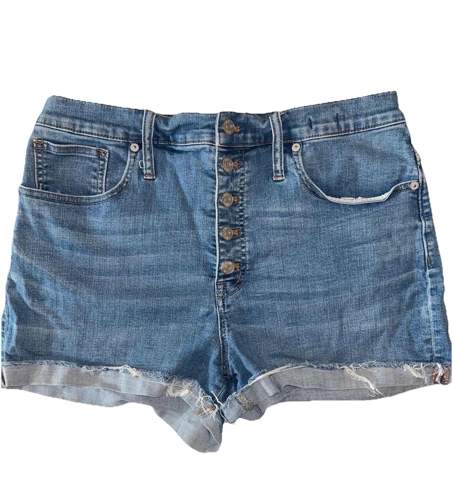 Madewell High Rise Denim Shorts Size 31 Women’s