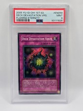 Deck Devastation Virus FET-EN058 Flaming Eternity 1st Edition - PSA 9