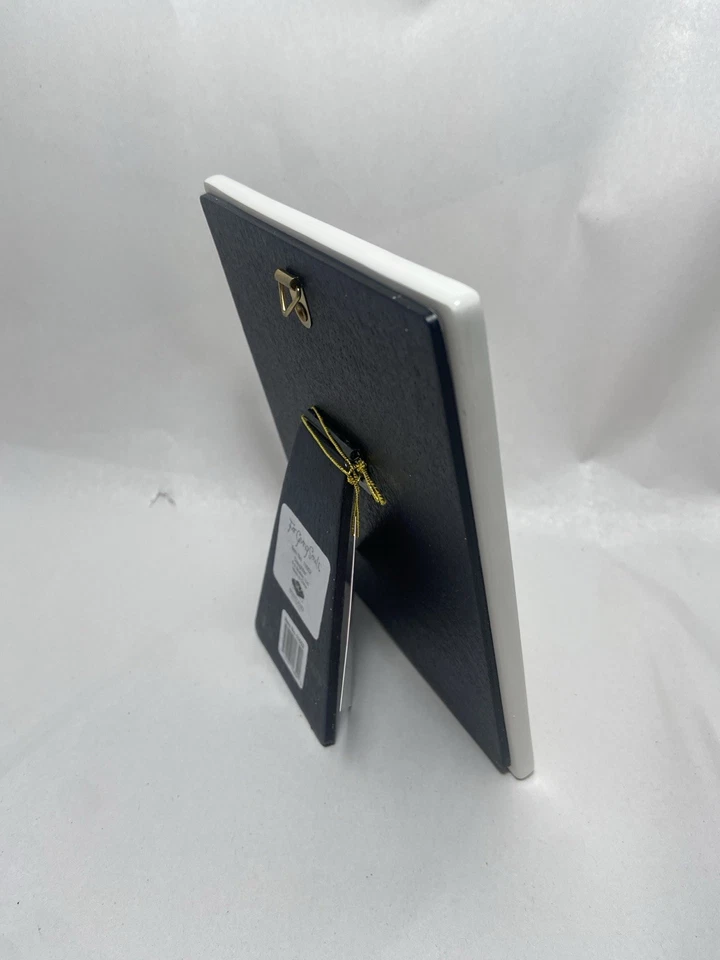 Caballete para Giving Souls Hija Placa Cerámica Repujada Regalo En Caja 5 x 6" Rosa Foto 3 de 4