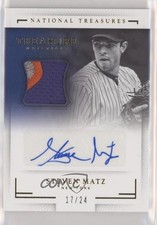 2016 Panini National Treasures Prime 17/24 Steven Matz #TSM-SZ Auto 13mz