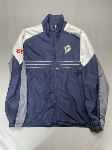 Miami Dolphins Windbreaker NFL SI Reebok Light Full ZipJacket Men’s XL - Bild 1 von 8