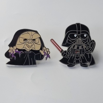Disney Star Wars Dark Side Mystery Pin 2026 Darth Vader & Emperor Palpatine