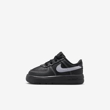 Nike Force 1 Low LV8 3 Baby/Toddler Shoes Black/Black/Black/Wolf Grey