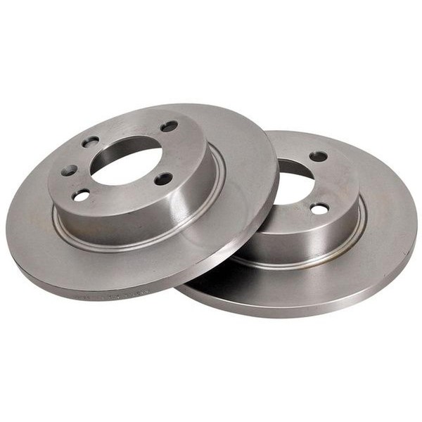 2 Bremsscheiben Voll Ø 236 Mm 12,9 Mm A.B.S. FüR U.A. Skoda Favorit-image