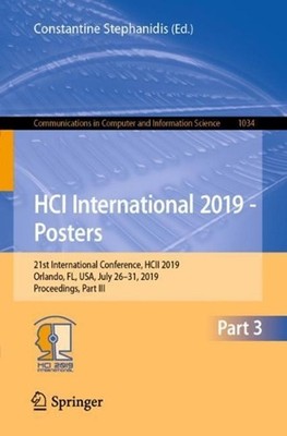 HCI International 2019 - Posters: 21st International Conference, HCII 2019, Orla