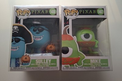 Funko Pop Vinyl Mike Wazowski & Sulley Disney Monsters Inc Halloween Figuren