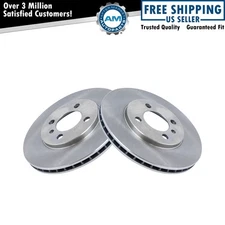Front Vented Disc Brake Rotor Pair Set for BMW E30 3 Series