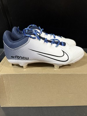 NEW! Nike Hyperdiamond 4 Pro Softball Cleats White Blue Renew Women's Size 8