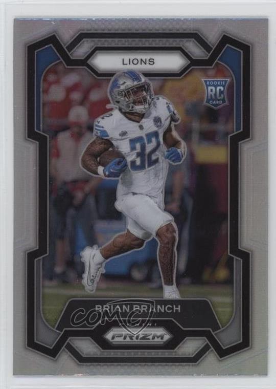 2023 Panini Prizm Rookies Silver Prizm Brian Branch #328 0u0k