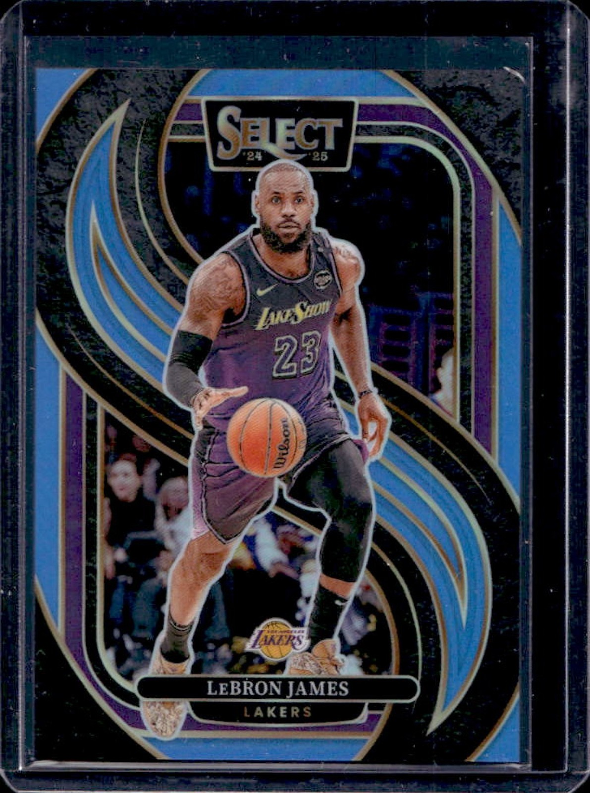 LeBron James 2024 Select #111 Premier Level Light Blue /299 Price