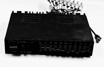 Tancredi TXL-1000 Audio Equalizer - Not Tested