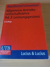 Allgemeine Betriebswirtschaftslehre Bd. 3, Le...