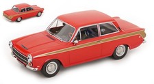 1966 Ford Lotus Cortina Mki Red/Gold 1:18 Model MODELCARGROUP