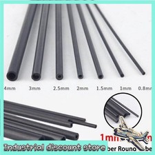 1PCS Black Carbon Fiber Rod Dia 1mm 6mm Hollow Round Tube Bar Shaft For RC Ai