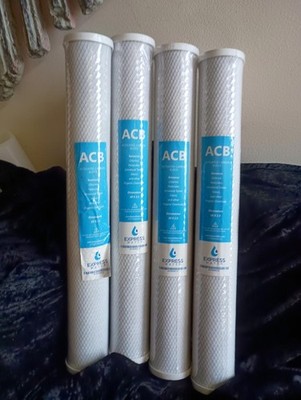 4 Express Water ACB Activated Carbon Block Water Filter New In Package 