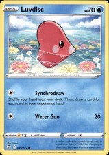 Pokemon Luvdisc 39/203 Evolving Skies Non-Holo 4 Card Lot