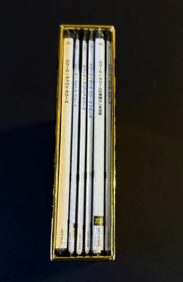 CREAM 2001 Japan CD "Mini-LP" SET OF 6 WITH PROMO BOX Papersleeve ERIC CLAPTON - Image 4 of 4