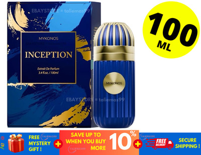 Mykonos Inception Extrait De Parfum 100ml 3.4 fl.oz Long Lasting Niche Fragrance
