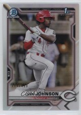 2021 Bowman Chrome Prospects Refractor 174/499 Ivan Johnson #BCP-149 0bt4