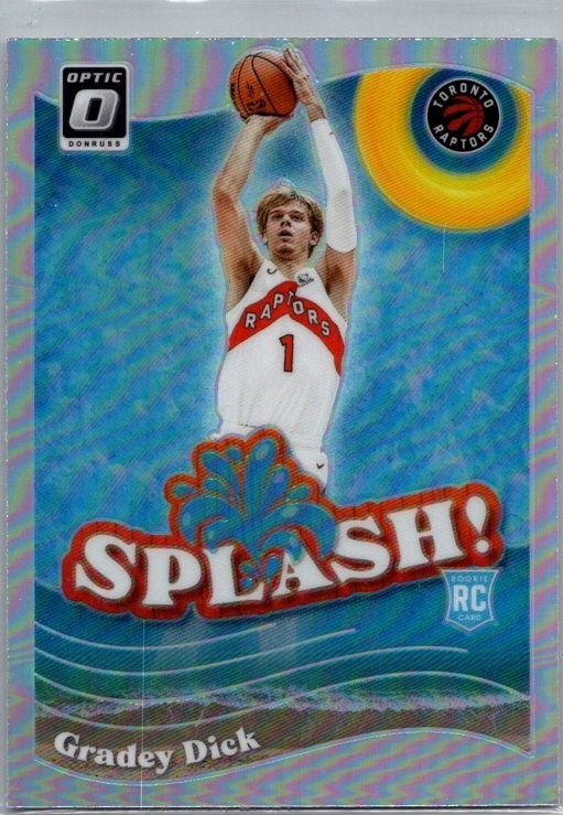 2023-24 Panini Donruss Optic - Splash! Gradey Dick #9 Holo Prizm (RC)