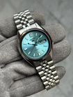 Seiko 5 Automatic Mens Vintage Wrist Watch Day Date Stainless Steel Japan