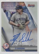 2019 Bowman's Best Auto Refractor TJ Sikkema #B19-TJS Auto 8x7