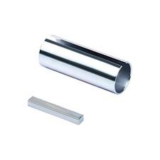 New 1" to 1-1/8" 9/8" Inch 3" Long Crankshaft Sleeve Adapter 1/4" Keyway Slot