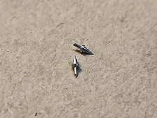 Lot Of 2 NOS Waltham 12s 8142 Balance Staffs Parts Spares