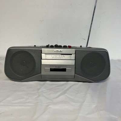 Sony CFS-B21L Stereo Radio/Cassette Boombox - Tested and working - Image 1 of 4