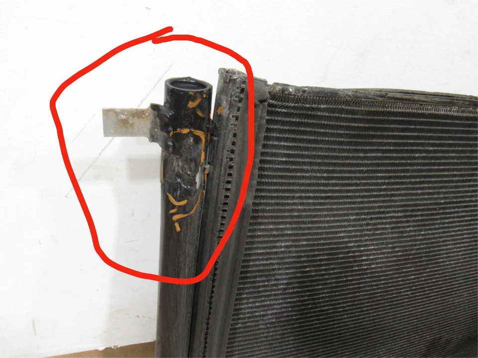 Radiador condensador aire acondicionado aire acondicionado Bentley Mulsanne 2012 10-20: O Foto 3 de 4