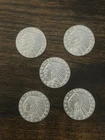 Lot of 5 - 1/10 Troy Ounce .999 Golden State Mint Silver Incuse Indian Round