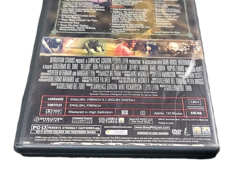 Hellboy (DVD, 2004, 2-Disc Set, Special Edition) - Image 4 of 4