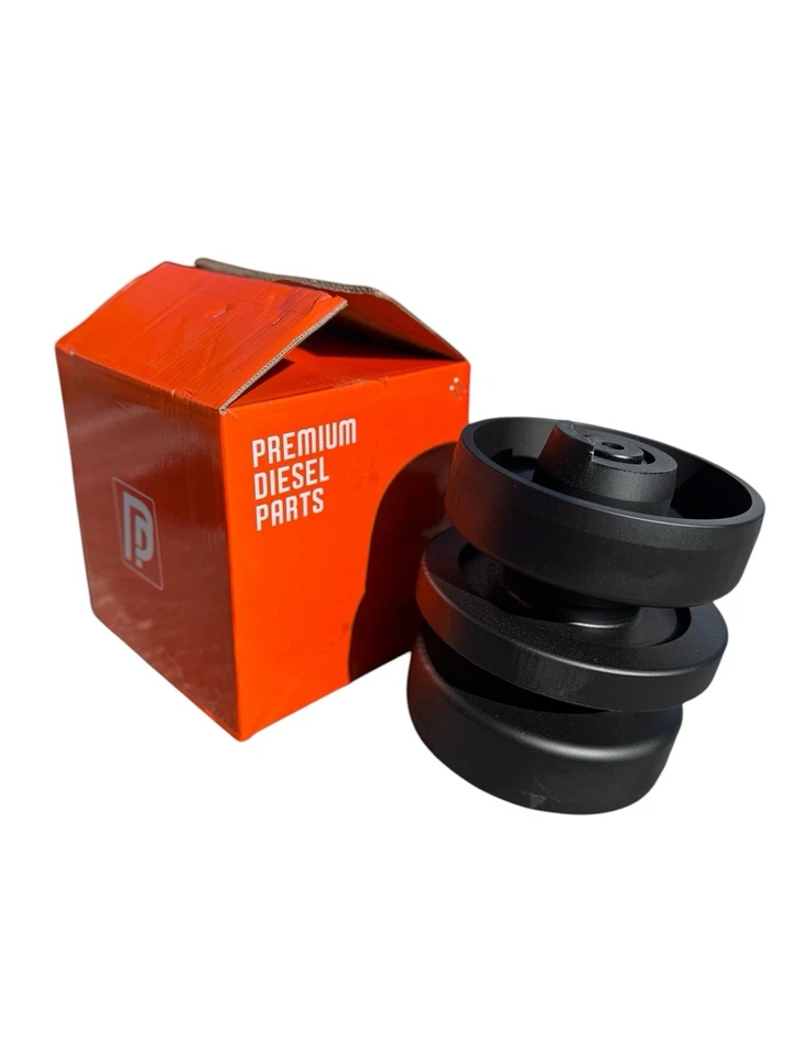 Rodillo de oruga inferior Kubota V0511-25104 para cargadora de orugas compacta SVL75-2 OEM repuesto Foto 2 de 4