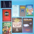LOT OF 8: Vintage Atari 2600 & Nintendo NES MANUALS BOOKS EPHEMERA
