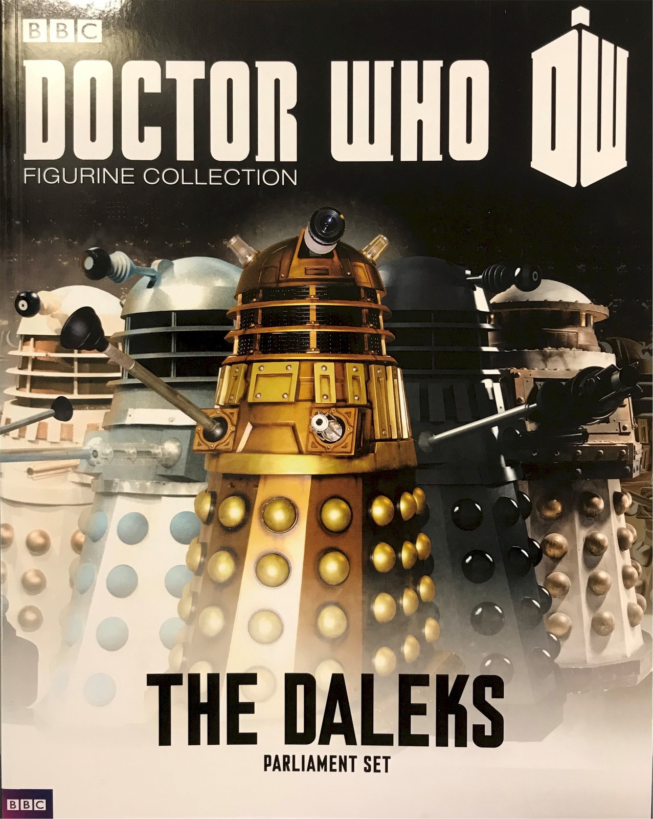 Doctor Who Dalek Parliament Figure Set #1 Booklet Eaglemoss NEW