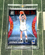 2023-24 Panini Donruss Optic Stephen Curry Raining 3s Red Wave Scope Prizm 📈🔥