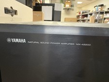 Yamaha CX-A5200 Stereo Preamplifier. And MX-A5200 Amplifier Tested Working Used