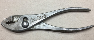 Vintage Cee Tee Co Jamestown NY Slip Joint Pliers 6-1/5 